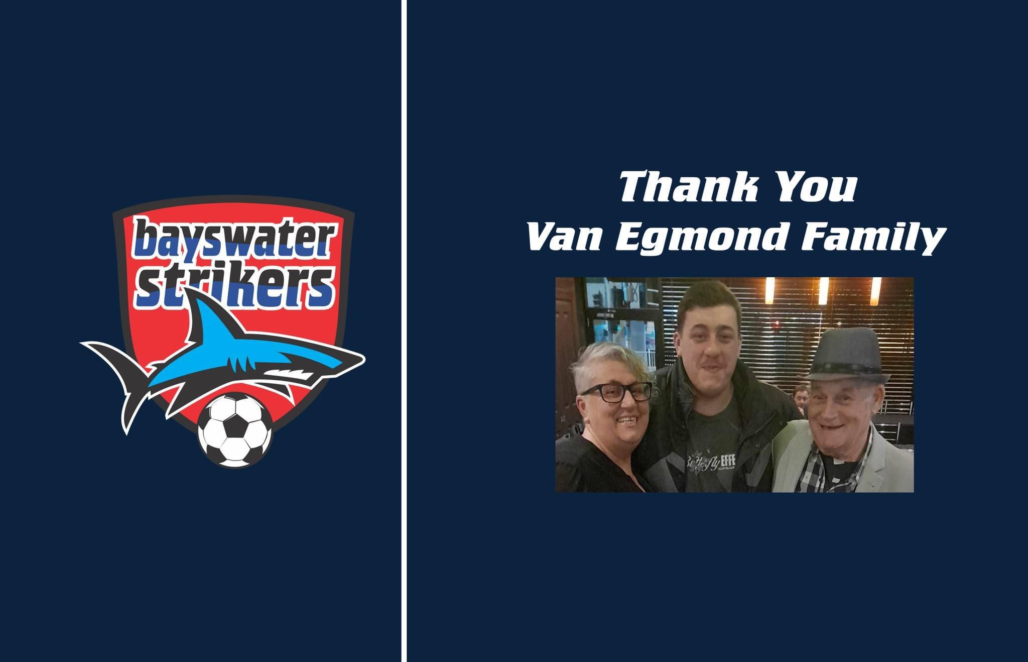 VAN EGMOND FAMILY SUPPORTING OUR JUNIOR LAUNCH