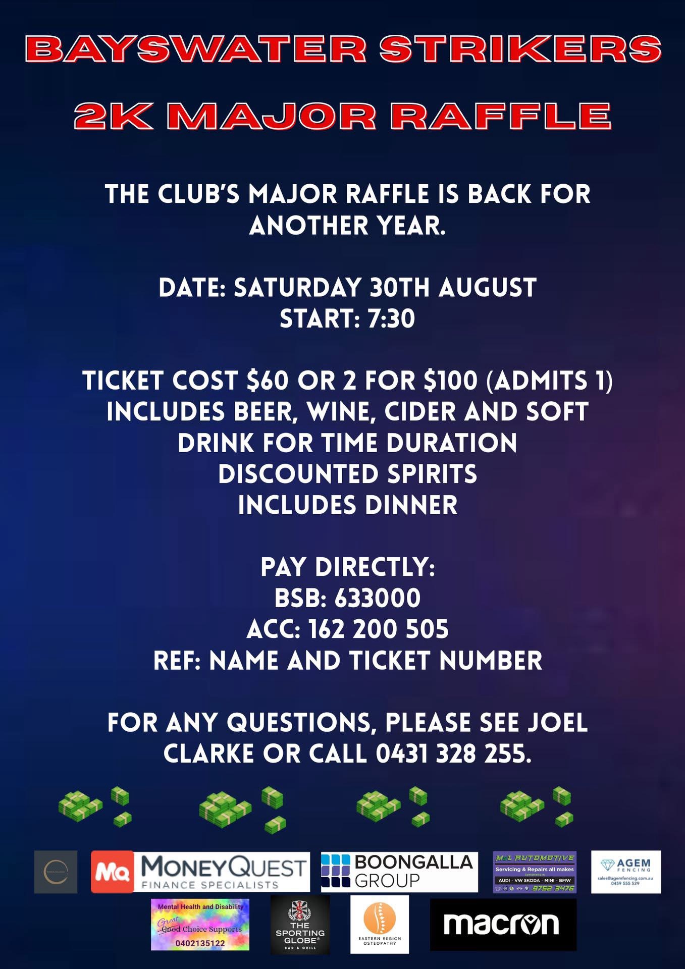MAJOR RAFFLE 💵 💵 💵 💵 💵