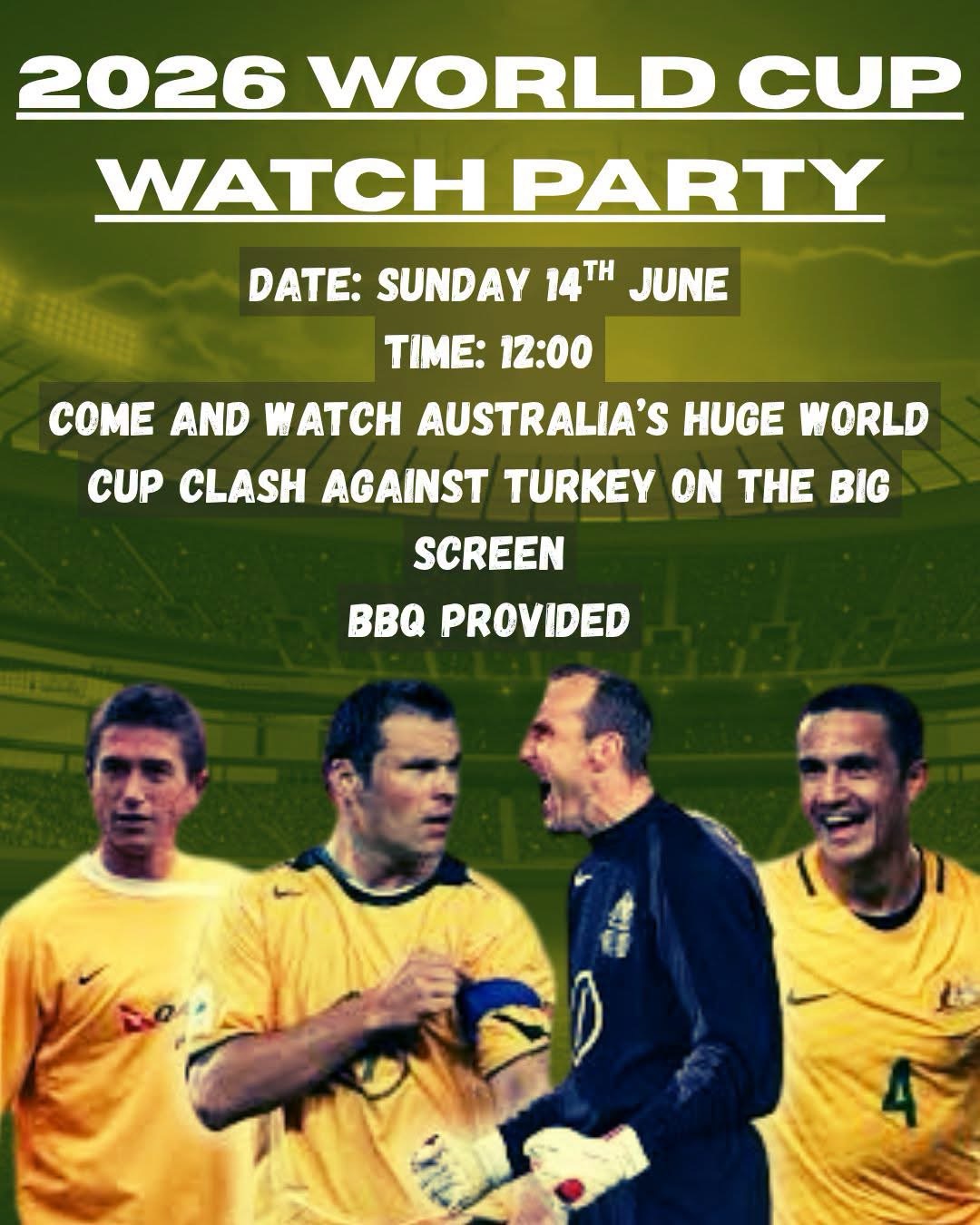 🔴🔵WORLD CUP WATCH PARTY🔴🔵