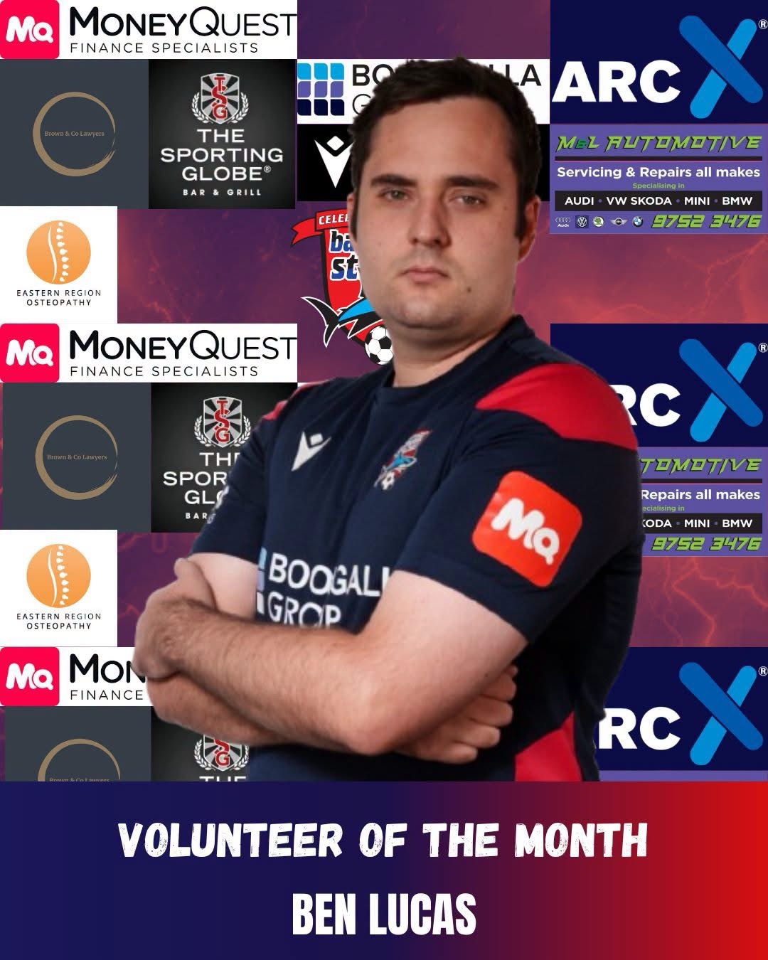 VOLUNTEER OF THE MONTH – AUGUST