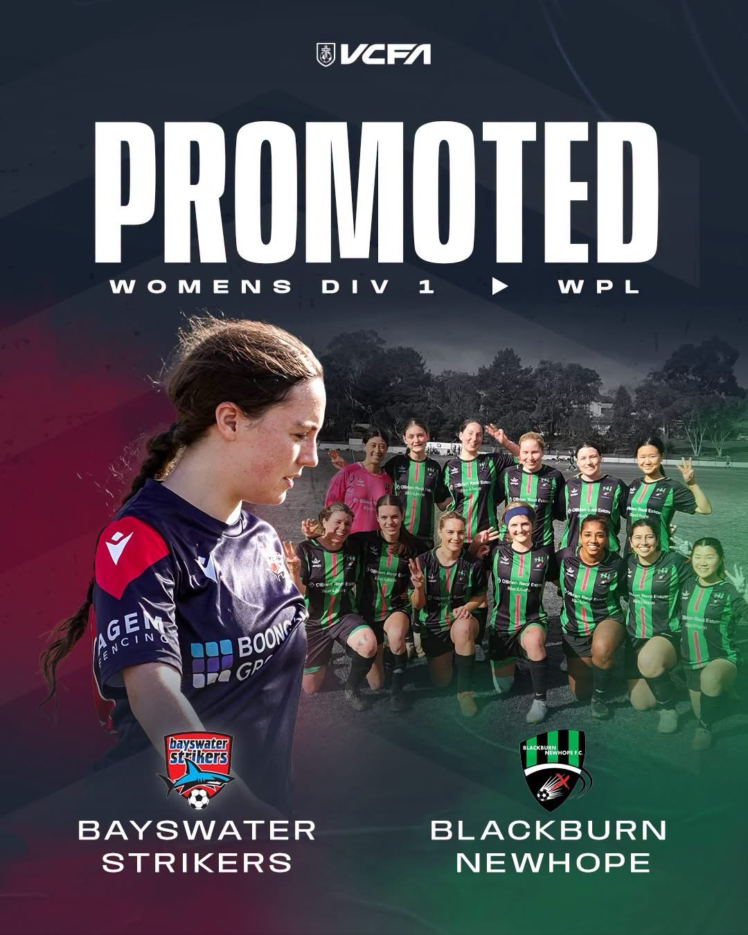 SENIOR WOMEN PROMOTED BACK TO WPL!