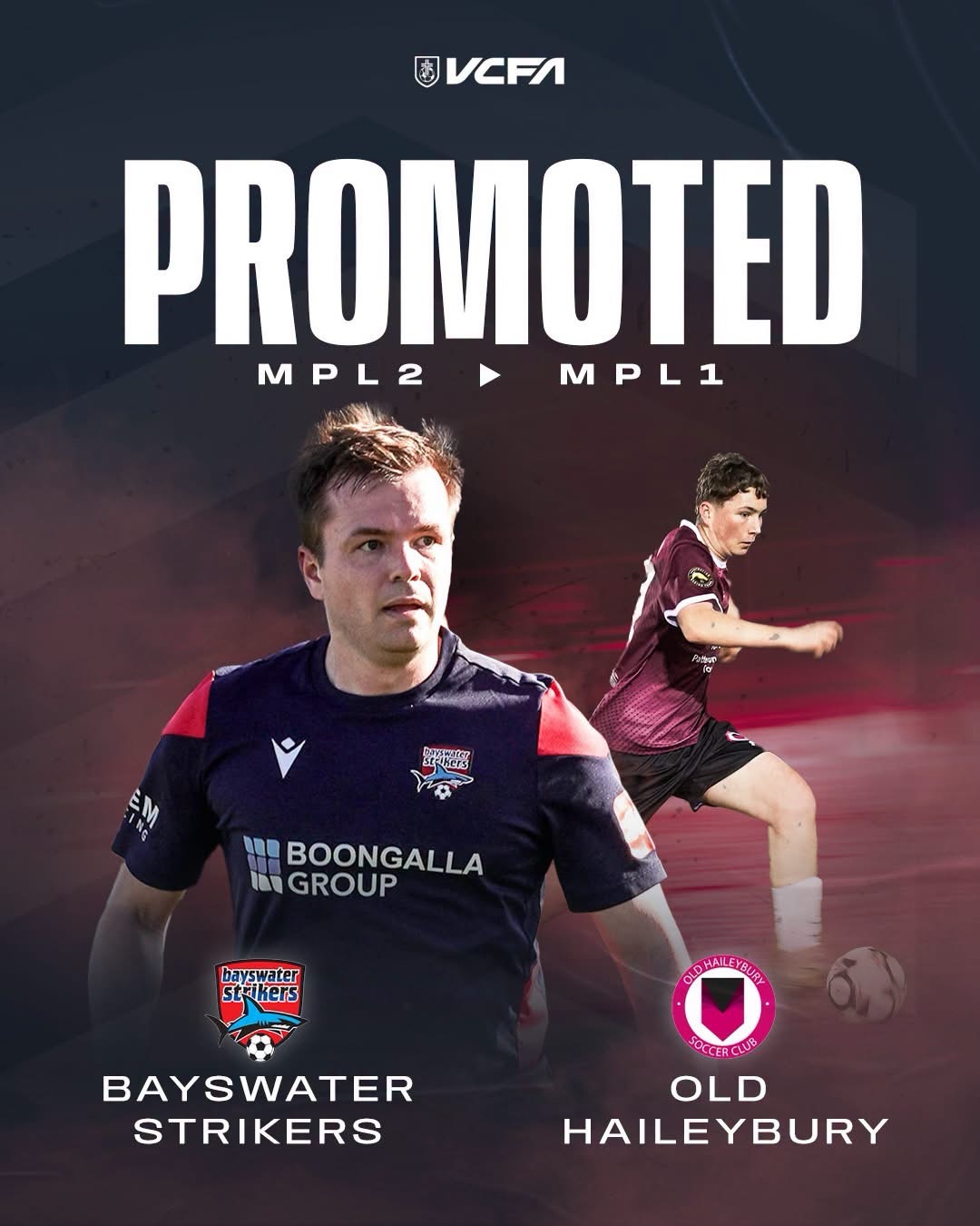 WELL DONE SENIORS – PROMOTED BACK TO MPL1